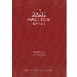 Magnificat, BWV 243 - Vocal Score