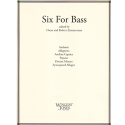 6 for Bass, Op. 43 - String Bass and Piano