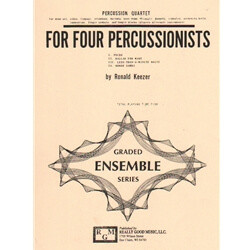 For Four Percussionists - Percussion Quartet