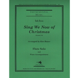 Sing We Now of Christmas - Flute and Piano