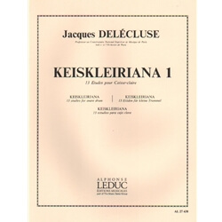 Keiskleiriana 1: 13 Etudes - Snare Drum