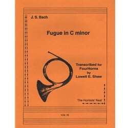 Fugue in C Minor - Horn Quartet