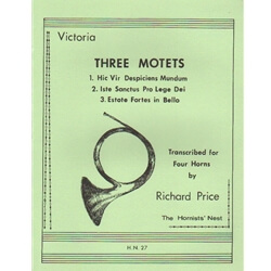 Three Motets - Horn Quartet