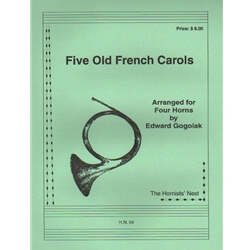 5 Old French Carols - Horn Quartet
