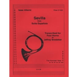 Sevilla from Suite Espanola - Horn Quartet