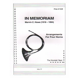 In Memoriam - Horn Quartet