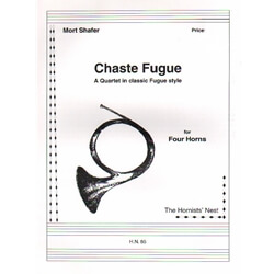 Chaste Fugue - Horn Quartet