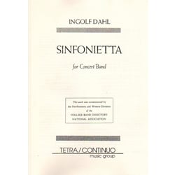 Sinfonietta - Concert Band (Full Score)