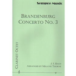 Brandenburg Concerto No. 3 - Clarinet Octet