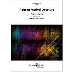 Aegean Festival Overture - Concert Band (Score and Parts)