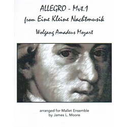 Allegro (Movement 1) from Eine Kleine Nachtmusik - Mallet Quartet