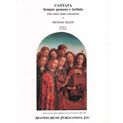 Cantata Sempre Pensoso e Torbido - Voice, Horn, and Piano