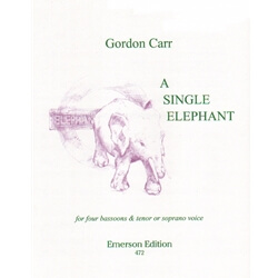 Single Elephant - High Voice and Bassoon Quartet