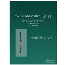 Deux Morceaux, Op. 35 - Bassoon and Piano