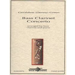 Concerto (Second Edition) - Bass Clarinet and Piano