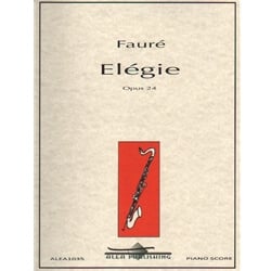Elegie, Op. 24 - Bass Clarinet and Piano