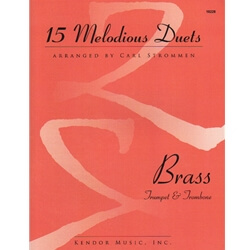 15 Melodious Duets - Trumpet and Trombone