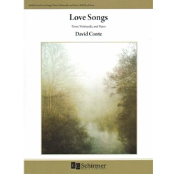 Love Songs - Tenor Voice, Cello, and Piano (Score)