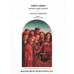Mirti Addio - Voice, Horn, and Piano