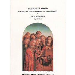 Die Junge Magd - Alto Voice, Flute, Clarinet, and String Quartet