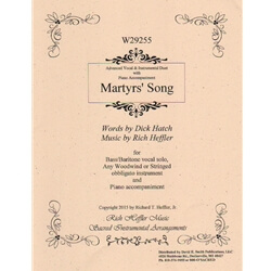 Martyrs' Song - Baritone Voice, Woodwind or Stringed Instrument, and Piano