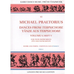 Dances from Terpsichore, Volume 5 - 4 Instruments