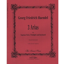 3 Arias - Soprano Voice, Trumpet, and Piano