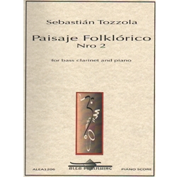 Paisaje Folklorico Nro. 2 - Bass Clarinet and Piano