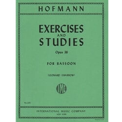Exercises and Studies, Op. 36 - Bassoon