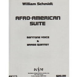 Afro-American Suite - Baritone Voice and Brass Quintet