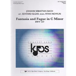 Fantasia and Fugue in C minor, BWV 537 - Concert Band