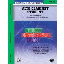 SIC Alto Clarinet Student, Level 1