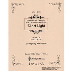 Silent Night - Alto Sax and Piano
