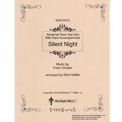 Silent Night - Tenor Sax and Piano