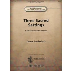 3 Sacred Settings - Woodwind Quintet and Piano