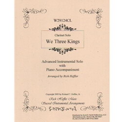 We Three Kings - Clarinet and Piano