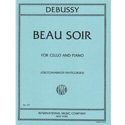 Beau Soir - Cello and Piano