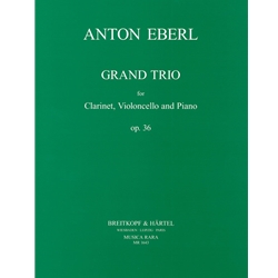 Grand Trio Op. 36 - Clarinet, Cello and Piano