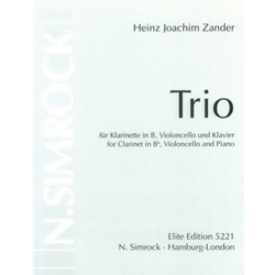 Trio - Clarinet, Cello and Piano