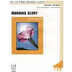Morning Glory - 1 Piano 4 Hands