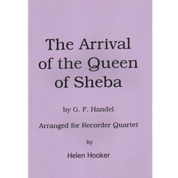 Arrival of the Queen of Sheba - Recorder Quartet