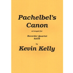 Pachelbel's Canon - Recorder Quartet SATB