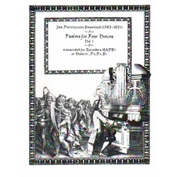 Psalms for 4 Voices, Volume 1 - Recorder Quartet SATB (or Viol Quartet)