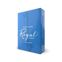 Royal by D'Addario Bass Clarinet Reeds - 10 Count Box