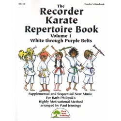 Recorder Karate Repertoire Book, Volume 1 - Teacher's Handbook/CD