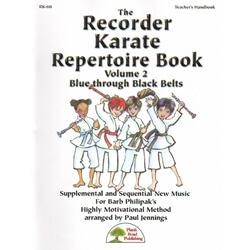 Recorder Karate Repertoire Book, Volume 2 - Teacher's Handbook/CD