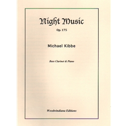 Night Music, Op. 175 - Bass Clarinet and Piano