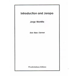 Introduction and Joropo - Bass Clarinet Unaccompanied