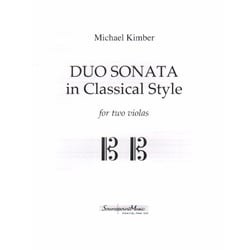 Duo Sonata in Classical Style - Viola Duet