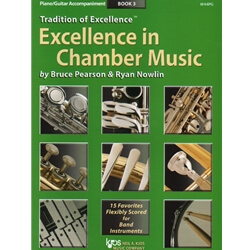 Excellence in Chamber Music, Book 3 - Piano or Guitar Accomp.